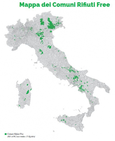 Legambiente. XXIX Edizione Comuni Ricicloni 2022