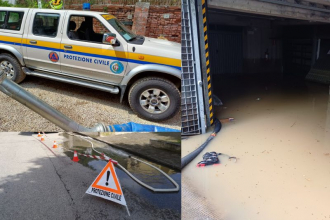 Maltempo, 60 interventi tra Conegliano e Vittorio Veneto: Protezione Civile e Vigili del Fuoco sul campo per sgomberare dall’acqua strade e interrati